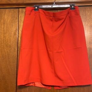 Calvin Klein 20W pumpkin spice pencil skirt